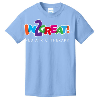 Youth 100% Cotton Tee Full Front Thumbnail