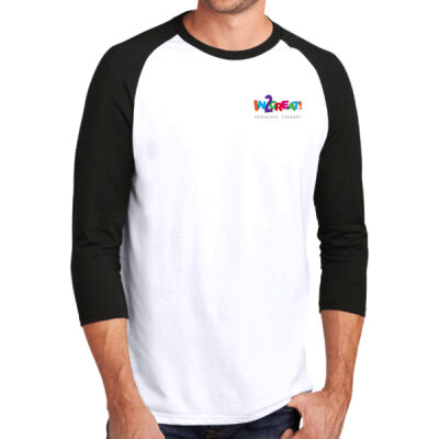 Unisex Tri-Blend Tee, 3/4 Sleeve Raglan Thumbnail